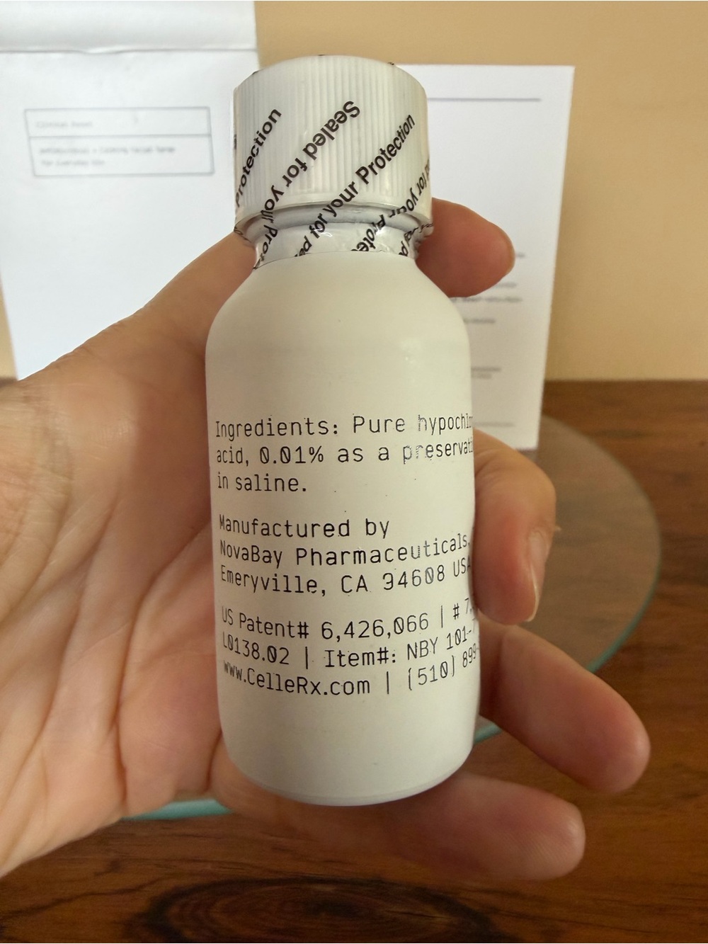 CelleRx Clinical Reset Antimicrobial Calming Facial Spray - Picture 2 of 7